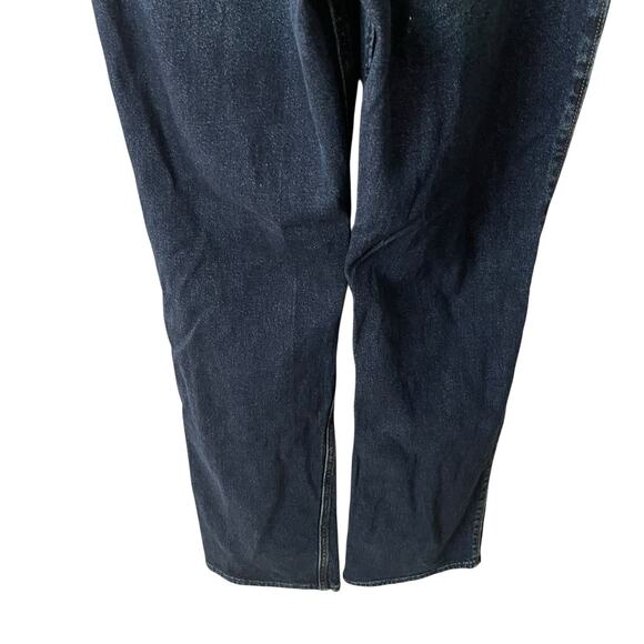 Hollister 25 x 33 Curvy Jeans Ultra High Rise Dad Jean Dark Blue Vtg Stretch - Picture 9 of 9